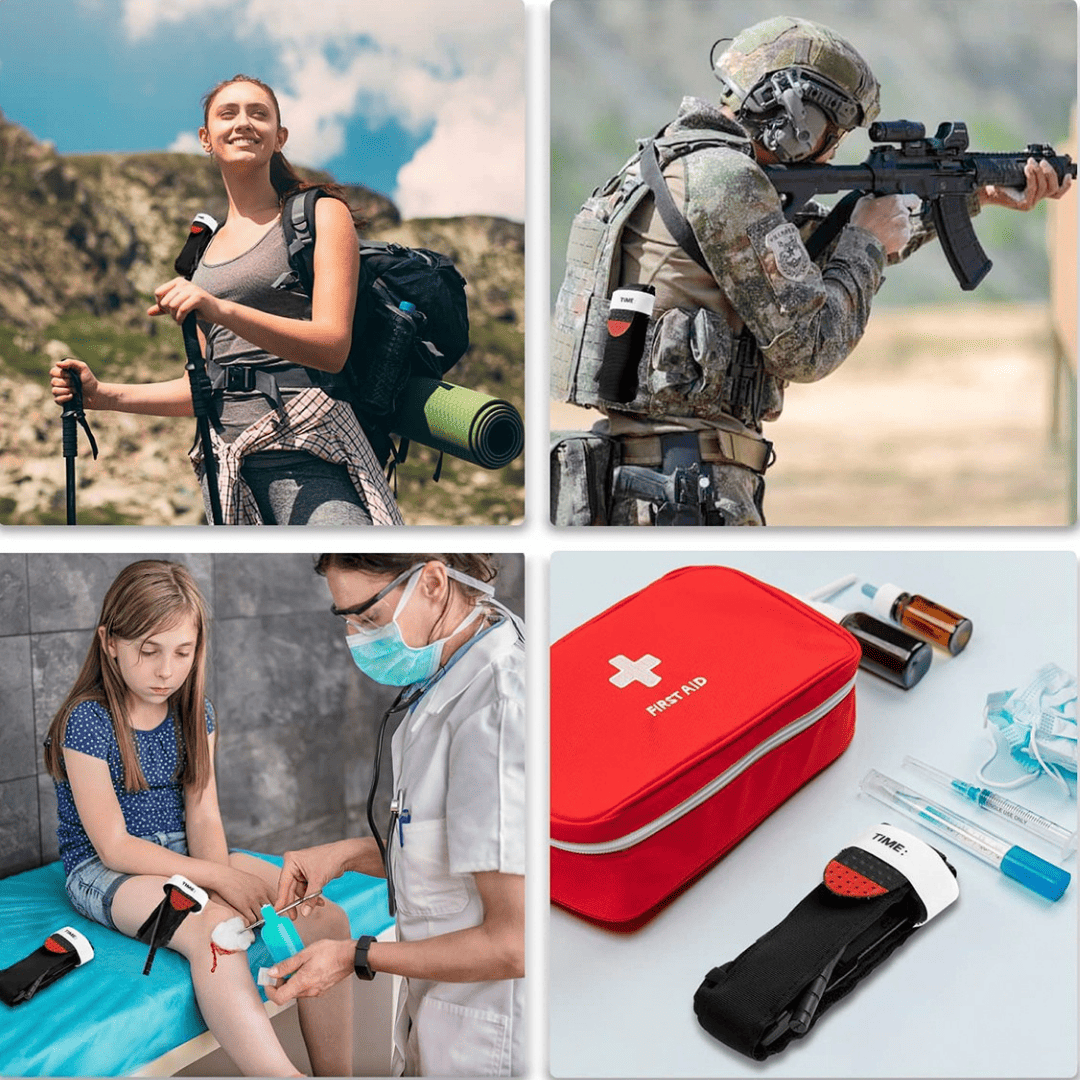 ResQBand®: Tu torniquete táctico de acción inmediata