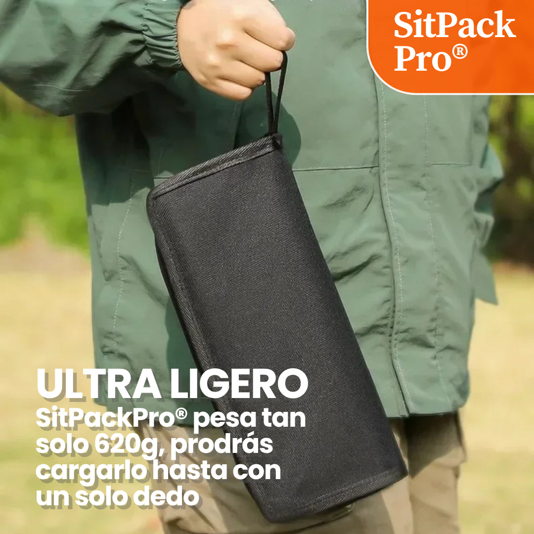 SitPack Pro®: Tu silla de bolsillo para ir a cualquier lugar
