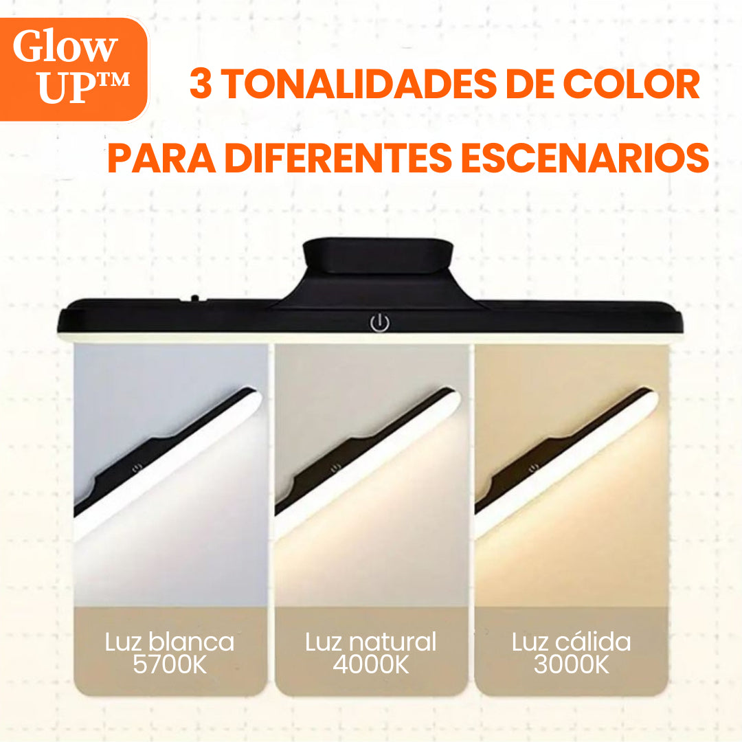 GlowUp™: Barra de luz táctil con brillo ajustable