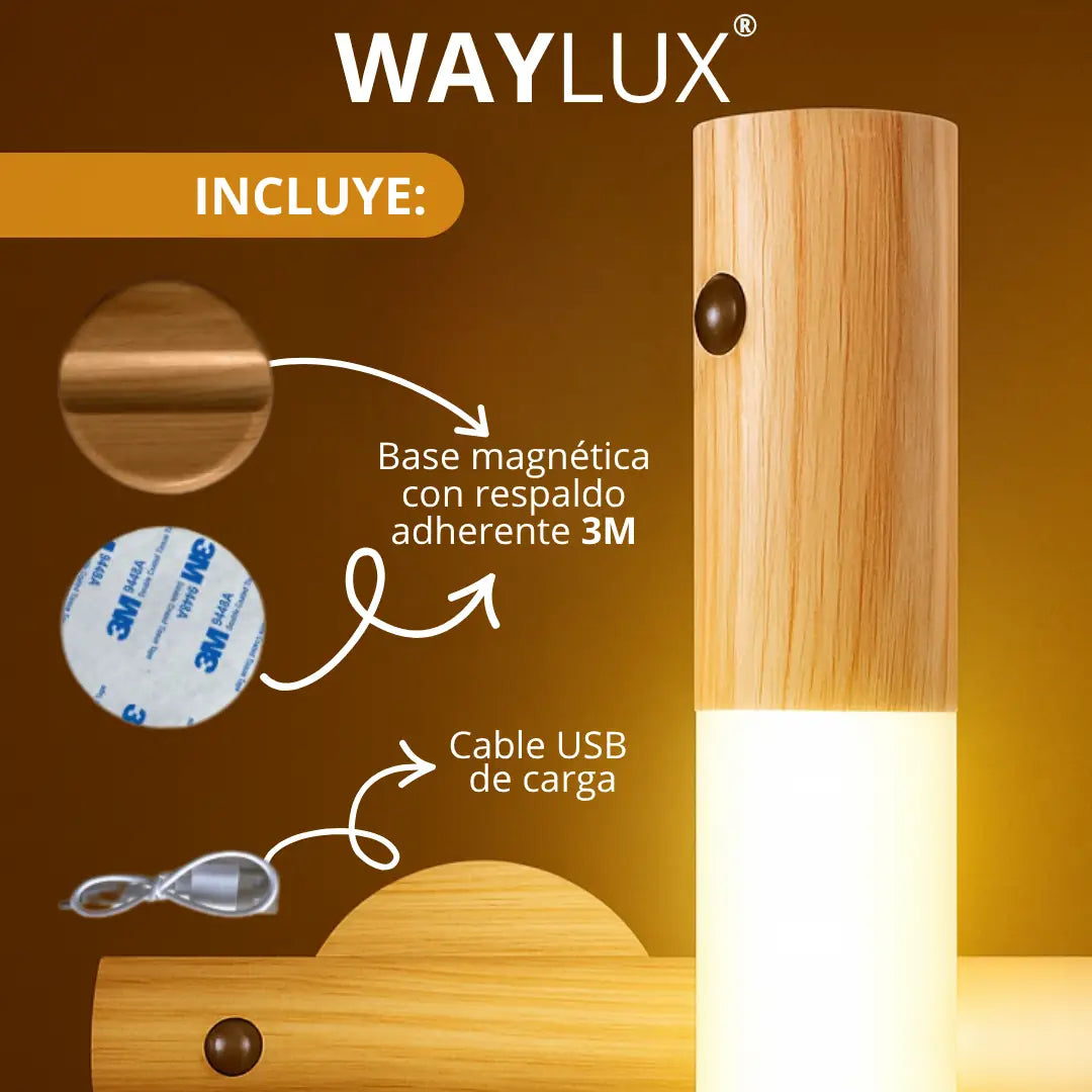 WayLux®: La lampara magnética que va contigo a todas partes