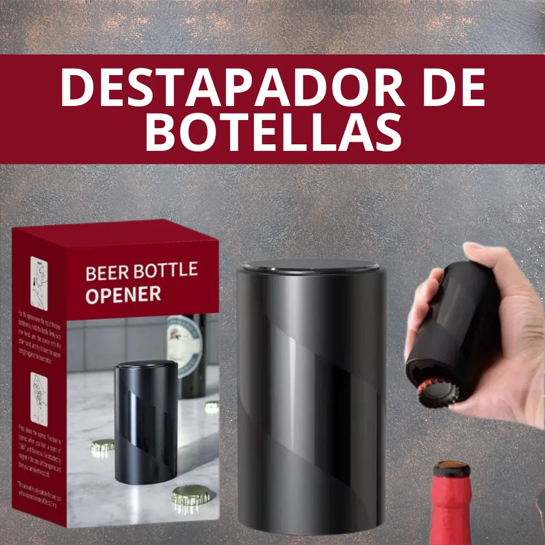 Destapador de botellas automático