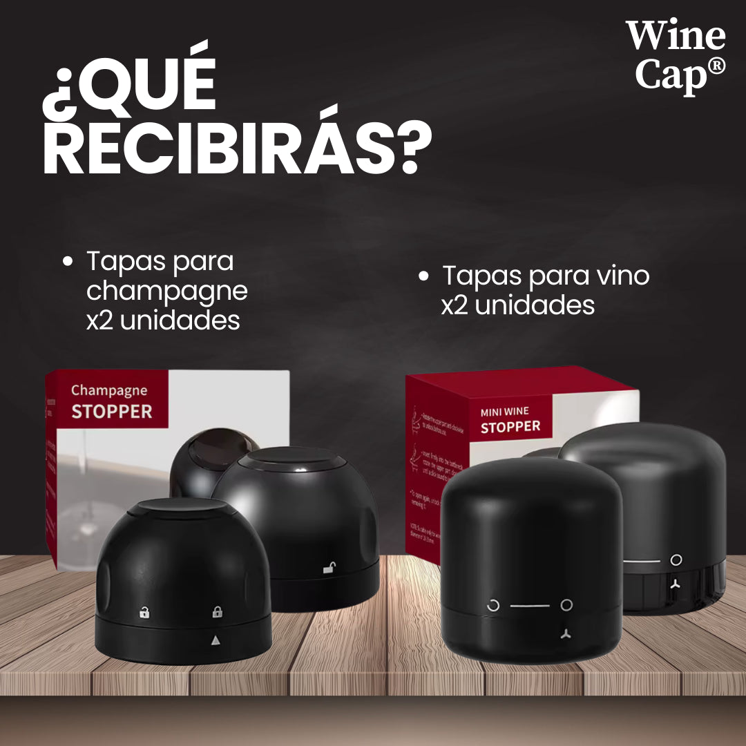 WineCap®: El secreto detrás un vino siempre fresco