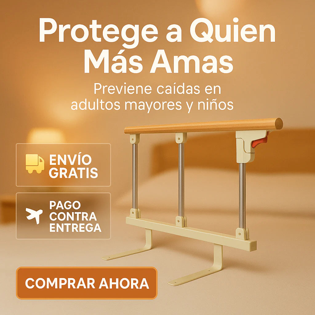 SafetyBed: Baranda Segura Plegable para Cama