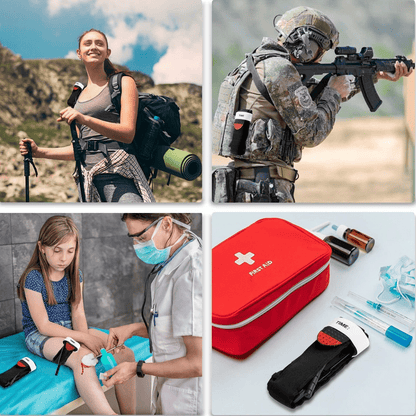 ResQBand®: Tu torniquete táctico de acción inmediata