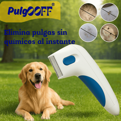 PulgOFFF®: Peine eléctrico que elimina pulgas sin químicos