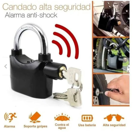 Candado con alarma de alta seguridad AlarmLock®
