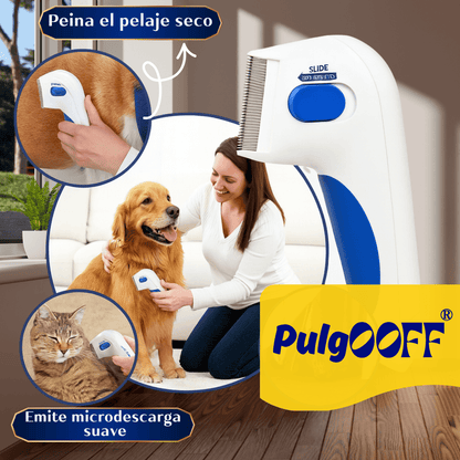 PulgOFFF®: Peine eléctrico que elimina pulgas sin químicos