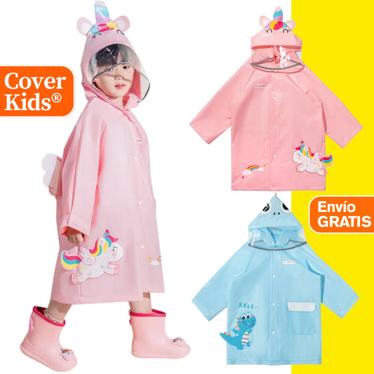 Capa de lluvia para niños con visor extendido CoveKids®