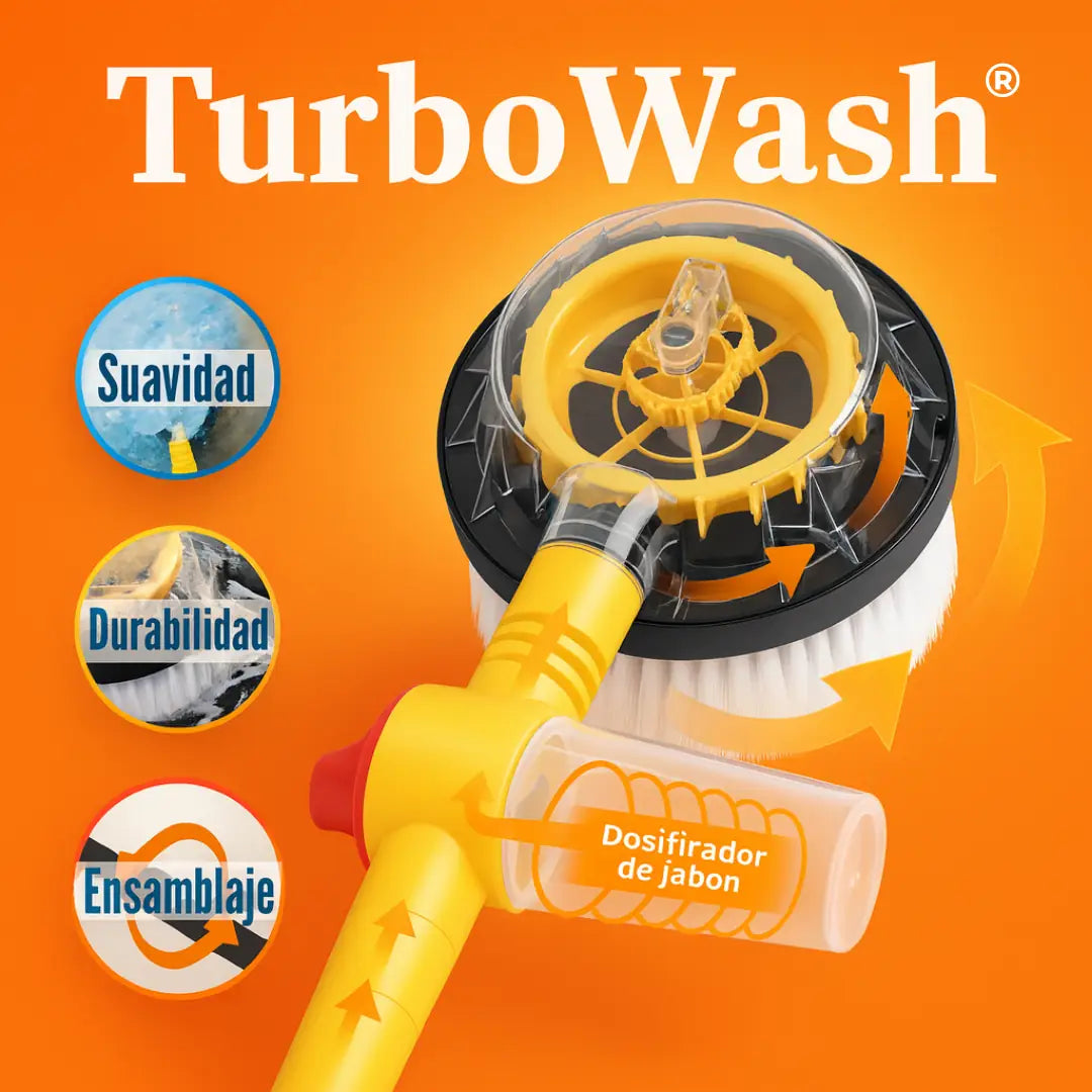 TurboWash®: Ahorra tiempo, esfuerzo y agua