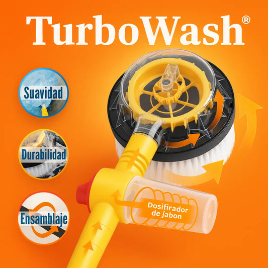 TurboWash®: Ahorra tiempo, esfuerzo y agua