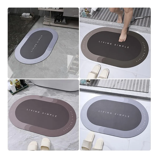 Tapete Antideslizante Ultra Absorbente Para Baño
