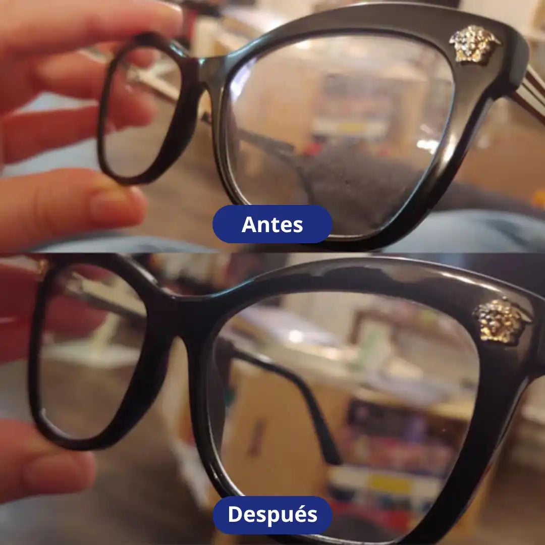 UltraCleaner Pro™: Tecnología de limpieza ultrasónica que mantiene tus lentes y accesorios como nuevos