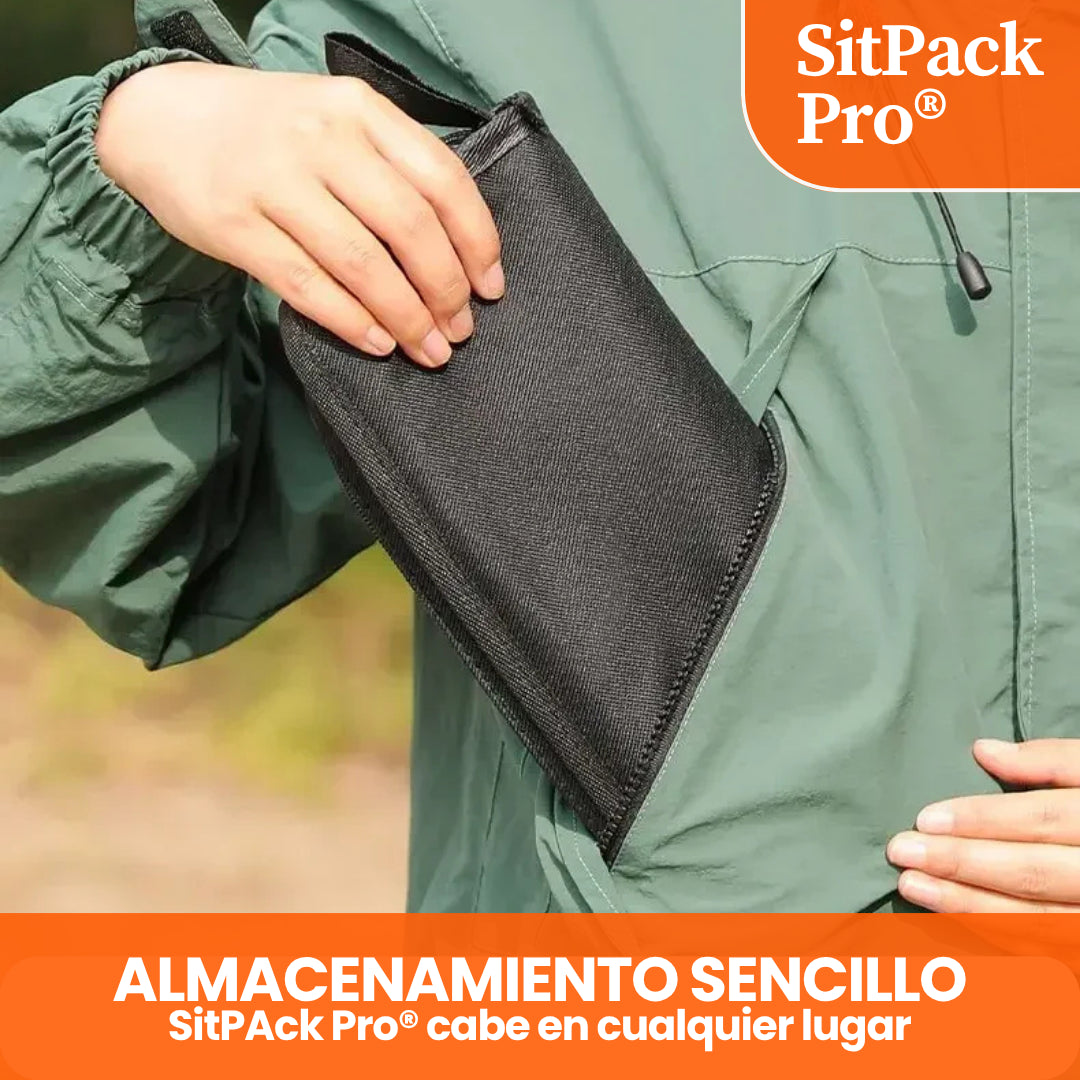 SitPack Pro®: Tu silla de bolsillo para ir a cualquier lugar