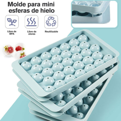 Molde Para Esferas de Hielo Mini