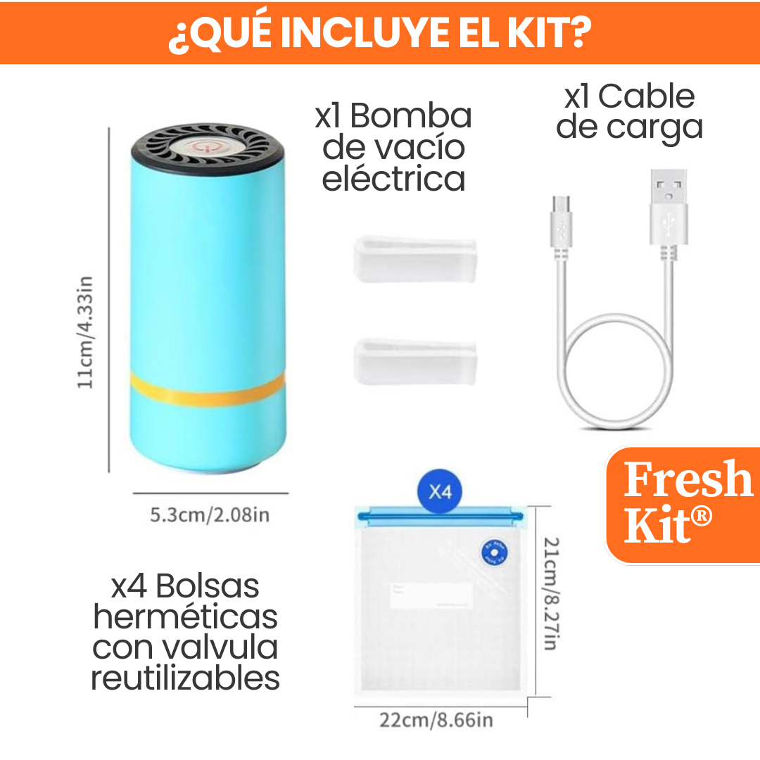 FreshKit®: Mantén tu comida fresca y siempre lista