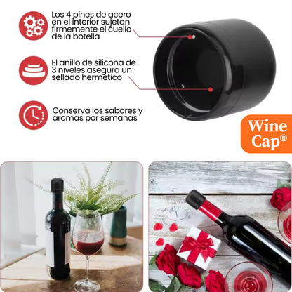 WineCap®: El secreto detrás un vino siempre fresco