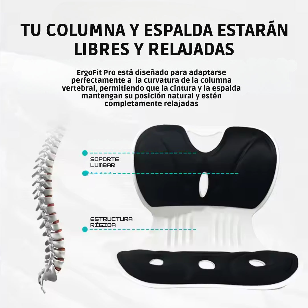 ErgoFit Pro®: Haz que cualquier silla sea ergonómica