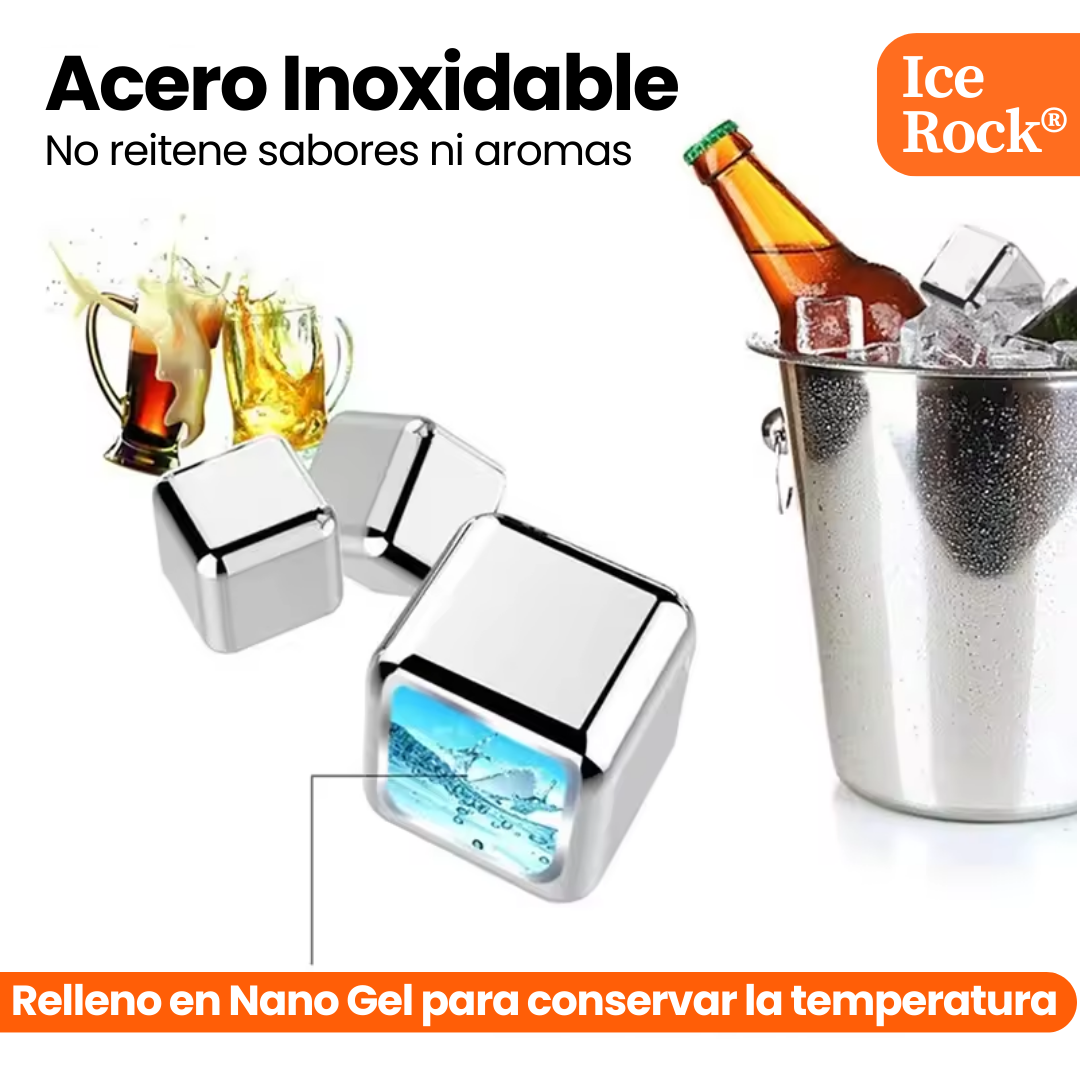 IceRock®: La forma premium de enfriar tus bebidas