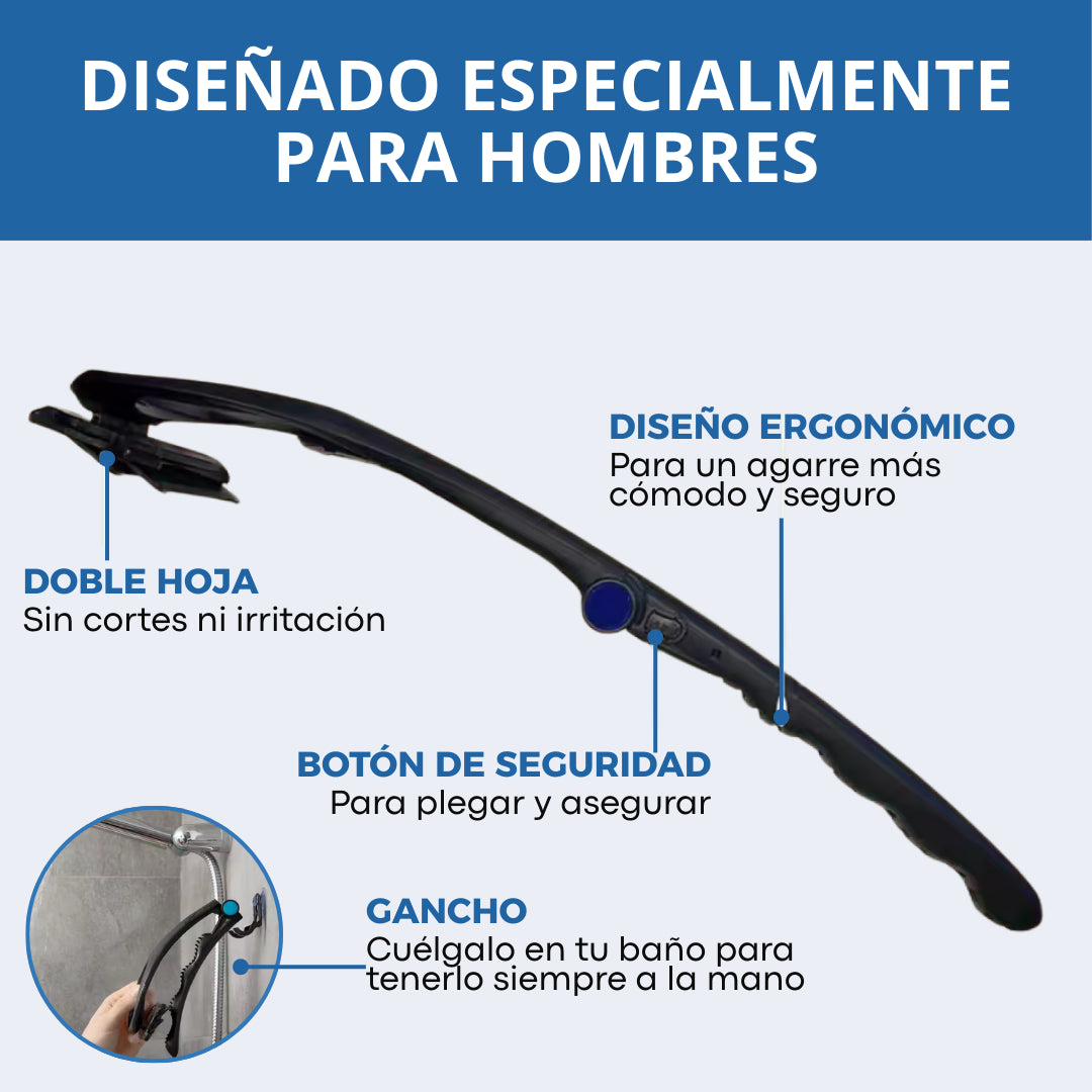 MAXBLADE®: Rasura tu espalda fácil y rápido