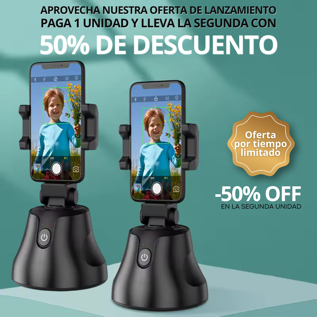 VlogiStick®: El trípode de seguimiento con IA que no te pierde de vista