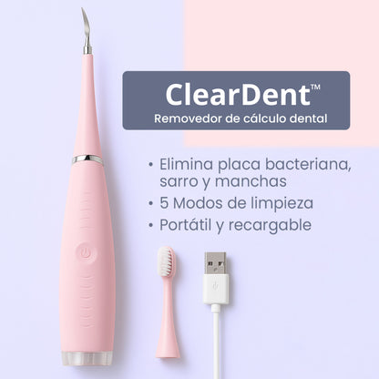 ClearDent™: Limpiador dental ultrasónico