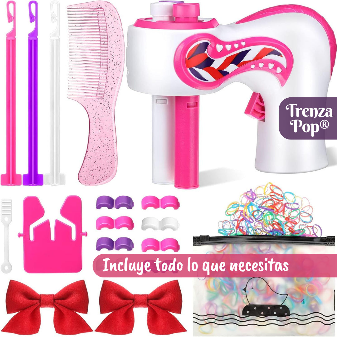 TrenzaPop® La herramienta que crea peinados increíbles en segundos ¡Te Ahorrará Horas!