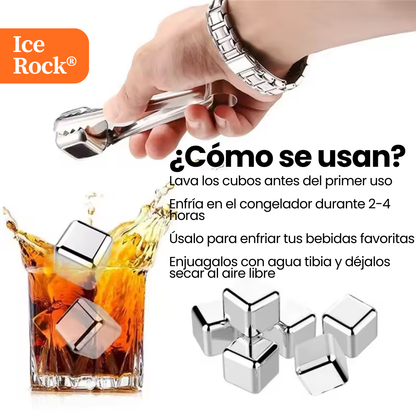 IceRock®: La forma premium de enfriar tus bebidas