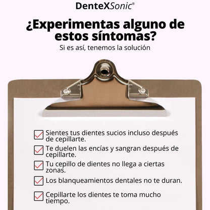 DenteXSonic®: Luce una sonrisa impecable en menos de 30 segundos