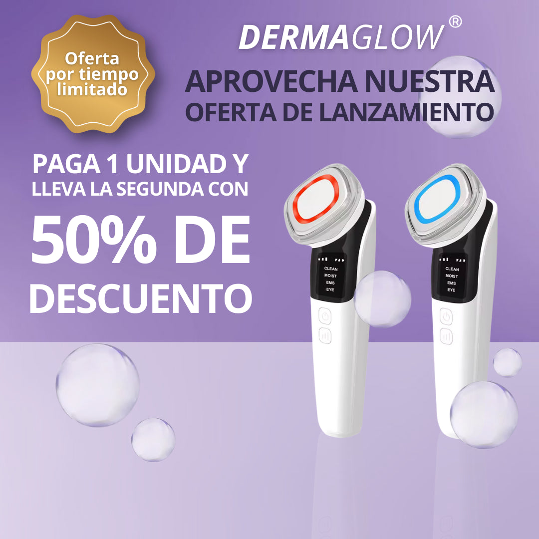 DermaGlow®: Tecnología avanzada para una piel radiante desde casa