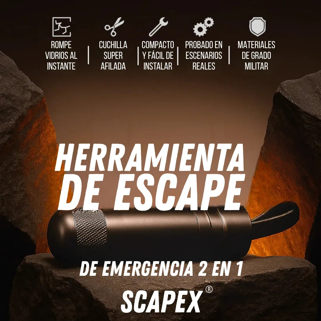 ScapeX: Tu seguro de vida en carretera