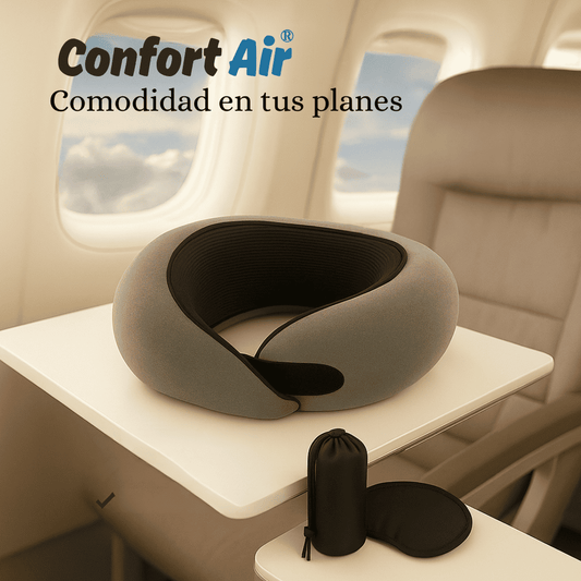 ComfortAir®: Soporte cervical premium para viajes sin tensión