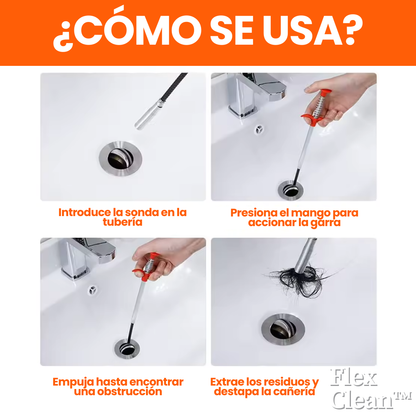FlexClean™: La solución definitiva a las cañerías obstruidas