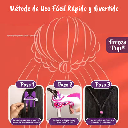 TrenzaPop® La herramienta que crea peinados increíbles en segundos ¡Te Ahorrará Horas!