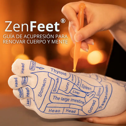ZenFeet®: Kit interactivo de acupresión para liberar tensión y energía acumulada