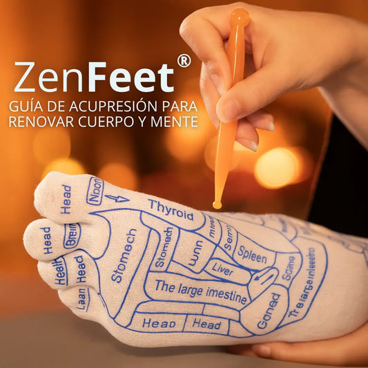 ZenFeet®: Kit interactivo de acupresión para liberar tensión y energía acumulada