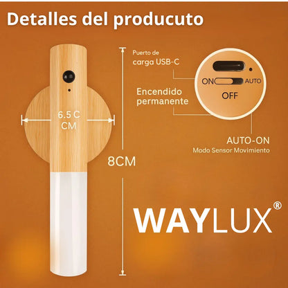 WayLux®: La lampara magnética que va contigo a todas partes