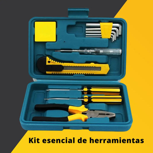 Juego de herramientas esencial de 12 piezas