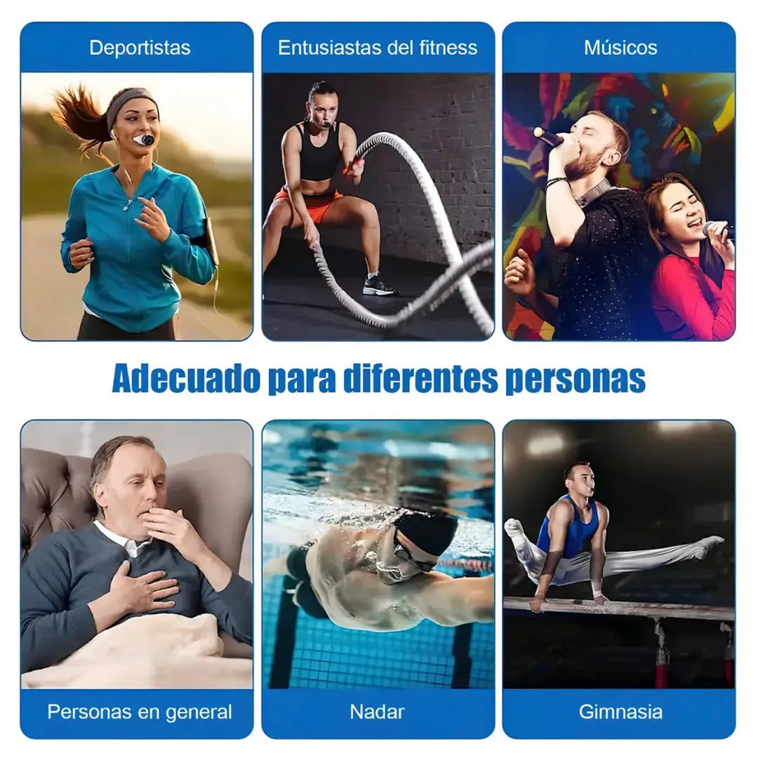 OxiMaster®:Domina tu respiración, supera tus límites