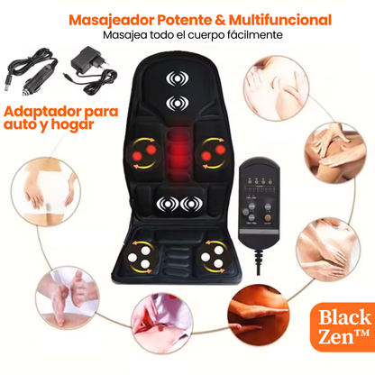 BlackZen™: El Asiento Masajeador que Aliviará la Tensión de tu Día a Día