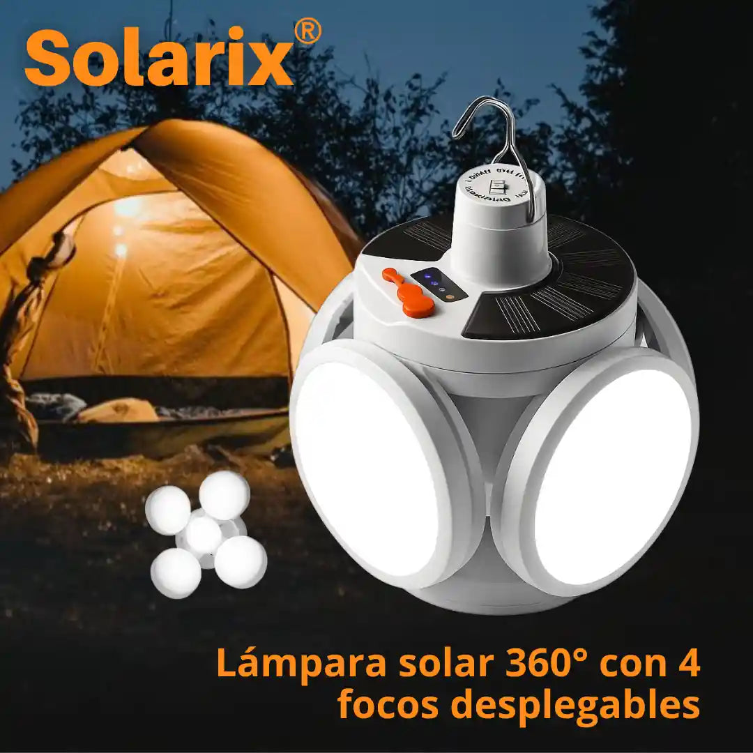 Solarix®: Iluminación 360° con energía solar