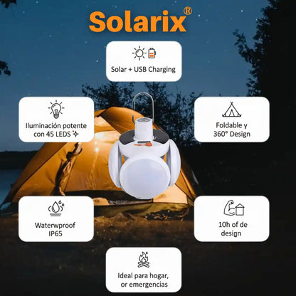 Solarix®: Iluminación 360° con energía solar