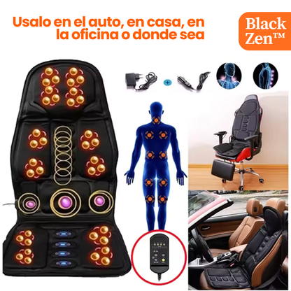 BlackZen™: El Asiento Masajeador que Aliviará la Tensión de tu Día a Día