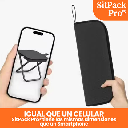 SitPack Pro®: Tu silla de bolsillo para ir a cualquier lugar