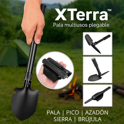Xterra™: Pala táctica multi herramienta lista para cualquier desafío