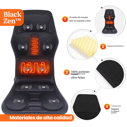 BlackZen™: El Asiento Masajeador que Aliviará la Tensión de tu Día a Día