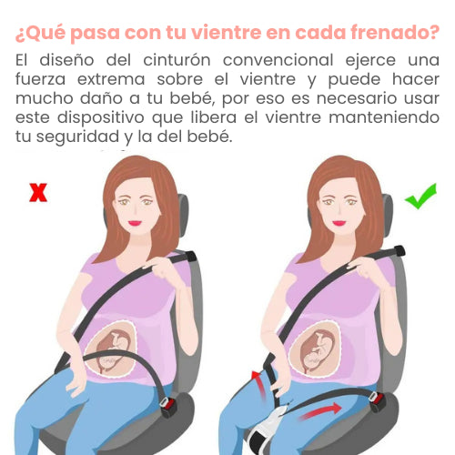 Cinturón de seguridad para embarazadas EasyBelt®