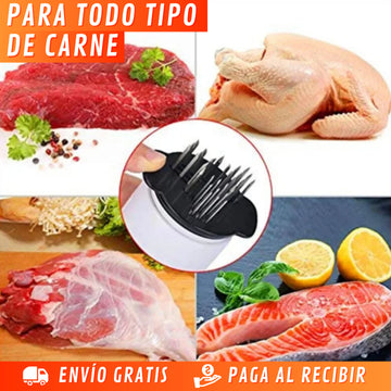 Inyector de marinado y ablandador de carnes MeatMaster® + ebook de regalo