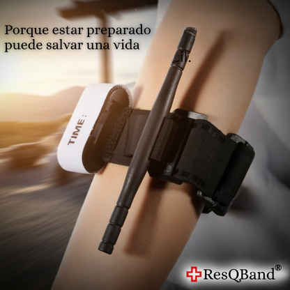 ResQBand®: Tu torniquete táctico de acción inmediata