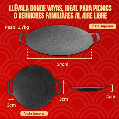 ZenGrill™: Tu cocina portátil, lista para ir a cualquier lugar