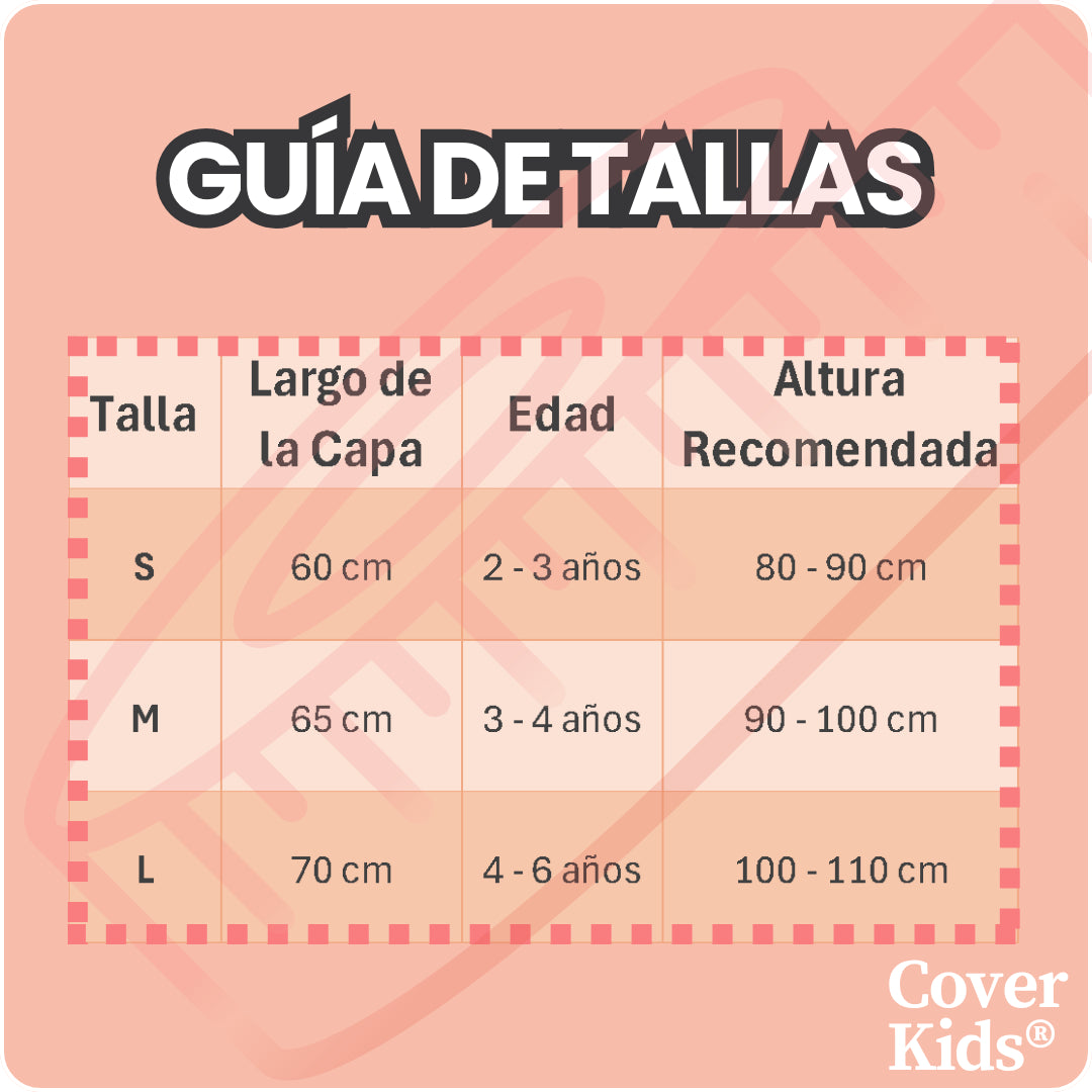 Capa de lluvia para niños con visor extendido CoveKids®
